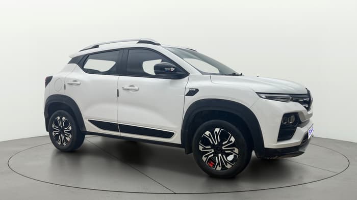 2022 Renault Kiger RXZ AMT, Petrol, Automatic, 38,453 km, Right Front Diagonal