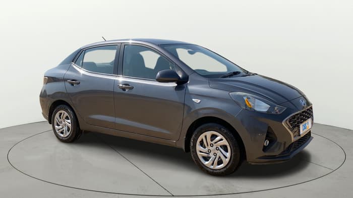 2021 Hyundai AURA S 1.2, CNG, Manual, 61,427 km, Right Front Diagonal