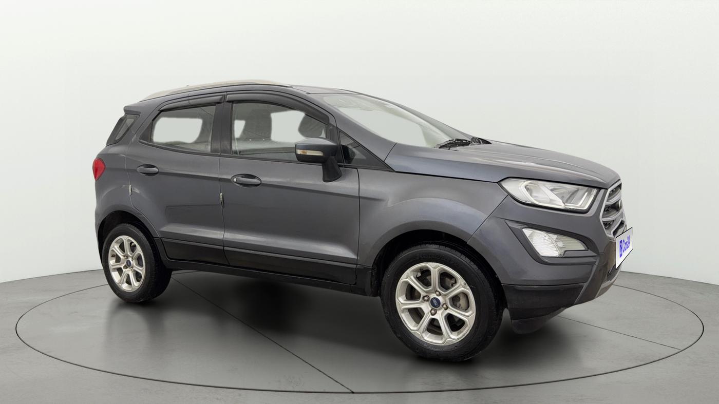 2019 Ford Ecosport TITANIUM + 1.5L PETROL AT, Petrol, Automatic, 81,766 km, Right Front Diagonal