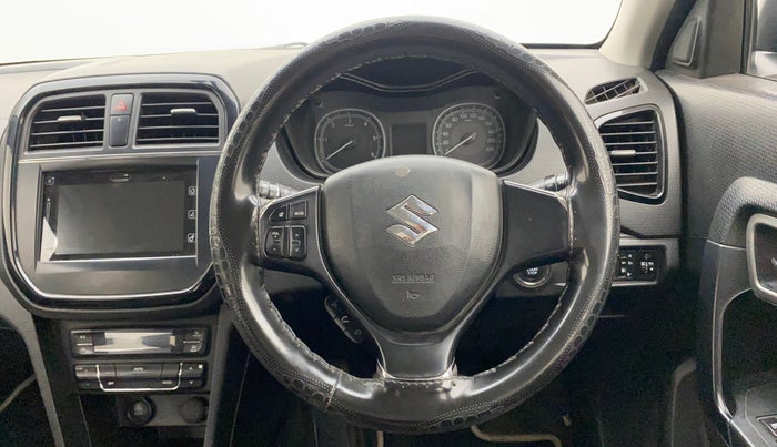 2019 Maruti Vitara Brezza ZDI PLUS AMT, Diesel, Automatic, 1,08,164 km, Steering Wheel Close Up