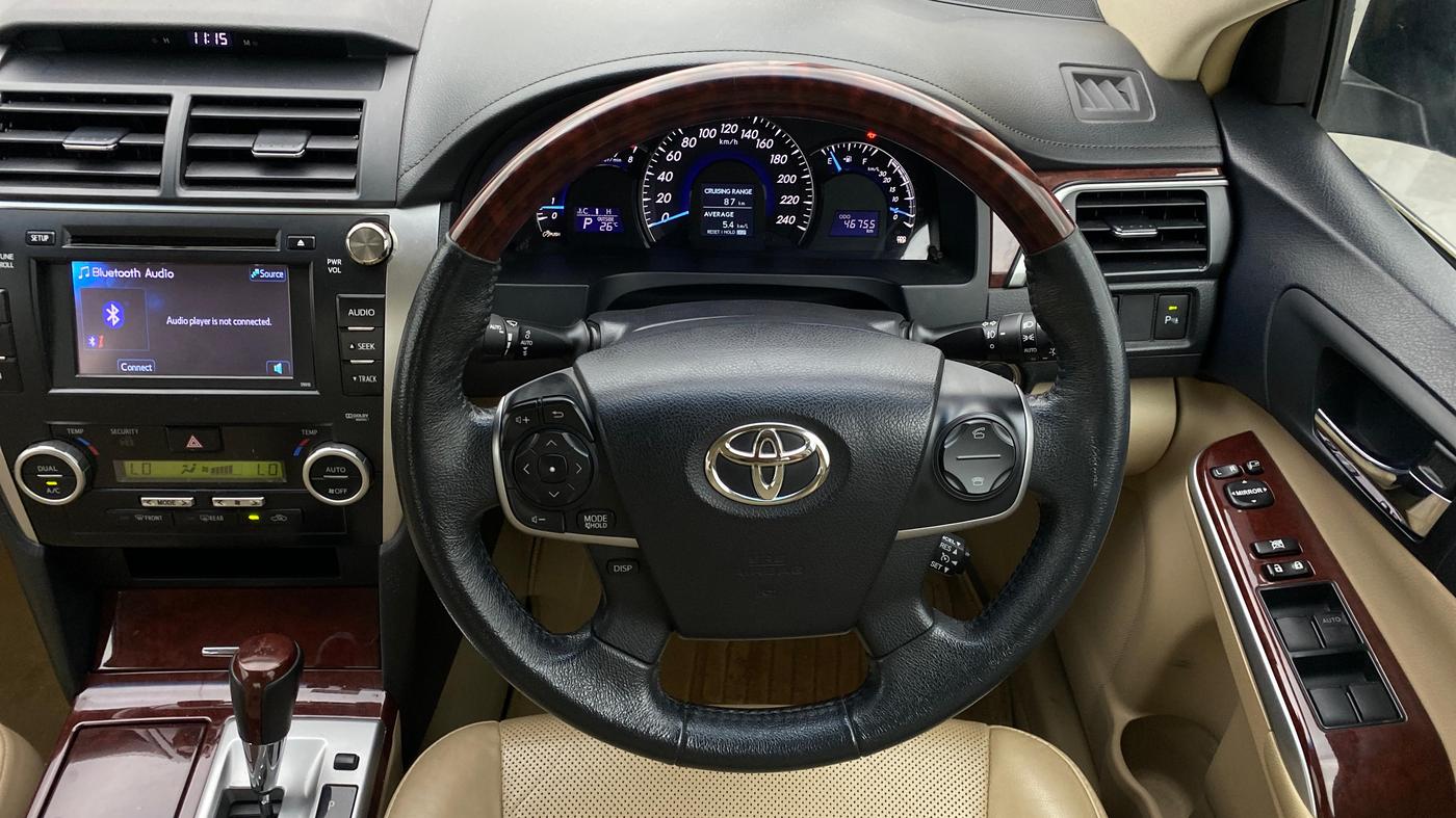 2013 Toyota Camry 2.5L AT, Petrol, Automatic, 46,653 km, Steering Wheel Close Up