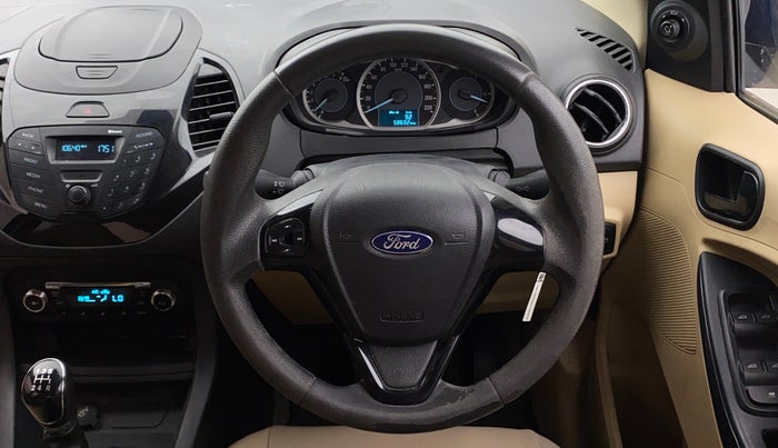 2017 Ford Figo Aspire AMBIENTE 1.2 PETROL ABS, Petrol, Manual, 58,685 km, Steering Wheel Close Up