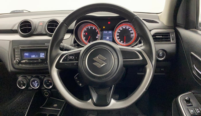 2020 Maruti Swift ZXI AMT, Petrol, Automatic, 60,811 km, Steering Wheel Close Up