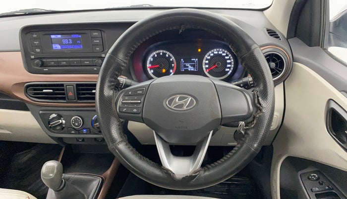 2021 Hyundai AURA S 1.2 CNG, CNG, Manual, 79,118 km, Steering Wheel Close Up