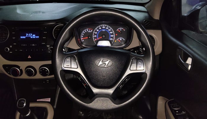 2016 Hyundai Grand i10 SPORTZ 1.2 KAPPA VTVT, Petrol, Manual, 87,439 km, Steering Wheel Close Up