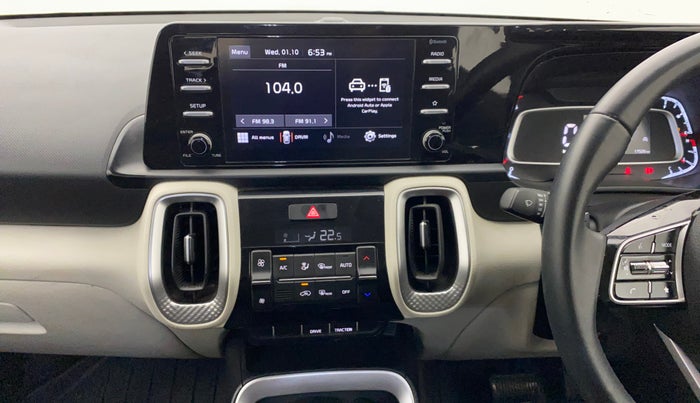 2023 KIA SONET HTX 1.5 AT, Diesel, Automatic, 17,495 km, Air Conditioner