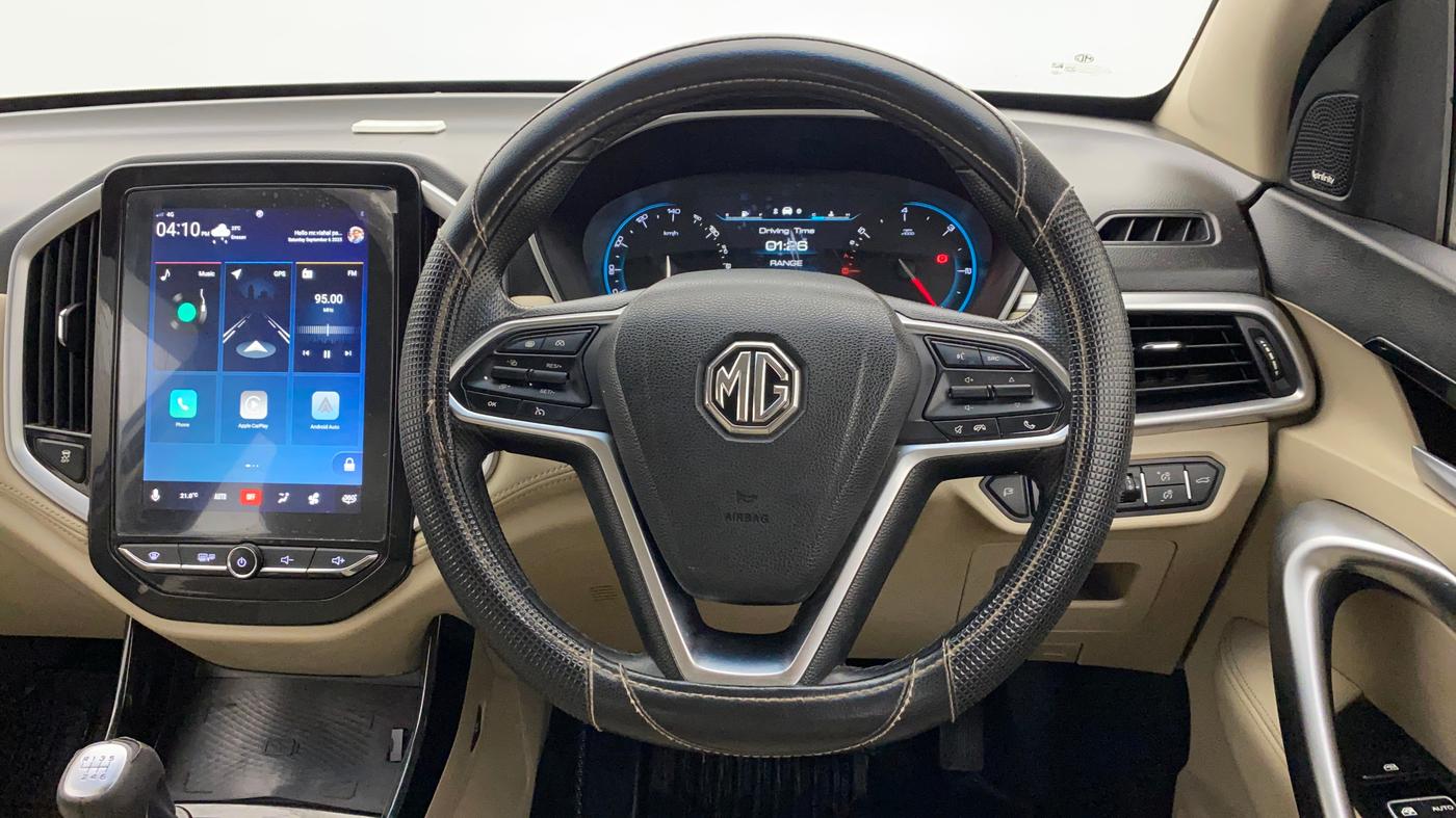 2021 MG HECTOR SHARP HYBRID 1.5 PETROL, Petrol, Manual, 40,632 km, Steering Wheel Close Up