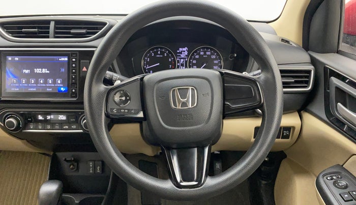 2019 Honda Amaze 1.2L I-VTEC VX CVT, Petrol, Automatic, 63,843 km, Steering Wheel Close Up