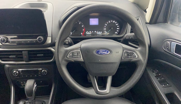 2017 Ford Ecosport TREND + 1.5L PETROL AT, Petrol, Automatic, 1,01,220 km, Steering Wheel Close Up