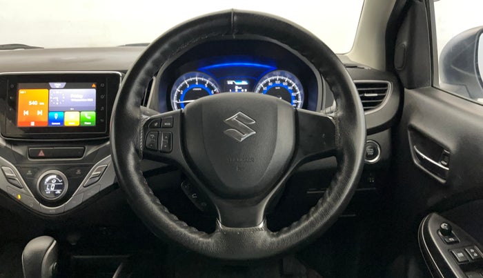 2020 Maruti Baleno ZETA CVT PETROL 1.2, Petrol, Automatic, 38,283 km, Steering Wheel Close Up