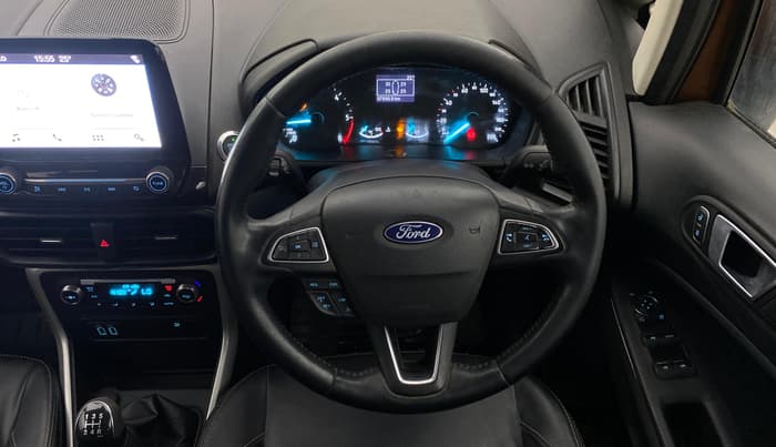 2017 Ford Ecosport TITANIUM + 1.5L DIESEL, Diesel, Manual, 97,865 km, Steering Wheel Close Up