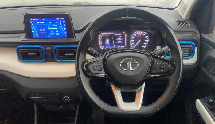 2021 Tata PUNCH CREATIVE  AMT, Petrol, Automatic, 20,842 km, Steering Wheel Close Up