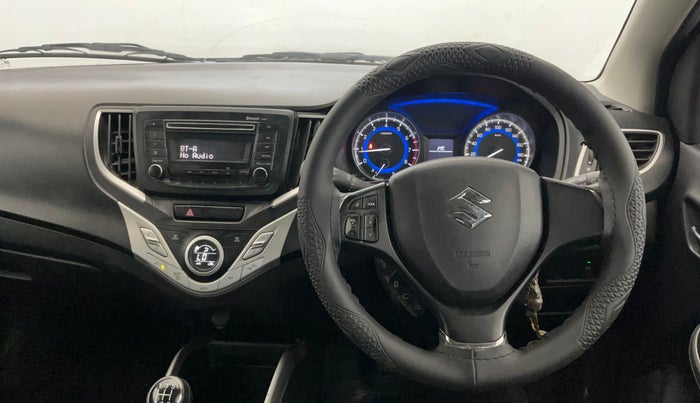 2018 Maruti Baleno DELTA PETROL 1.2, Petrol, Manual, 45,405 km, Steering Wheel Close Up