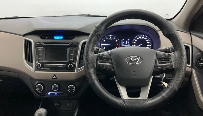 2017 Hyundai Creta E PLUS 1.6 PETROL, Petrol, Manual, 68,949 km, Steering Wheel Close Up