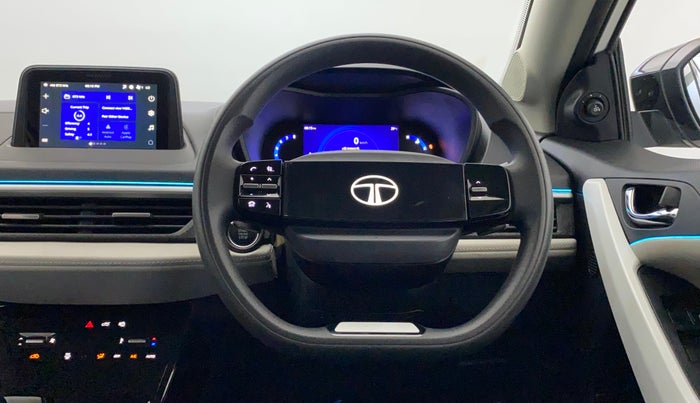 2024 Tata NEXON CREATIVE 1.2 REVOTRON 7 DCA, Petrol, Automatic, 13,884 km, Steering Wheel Close Up
