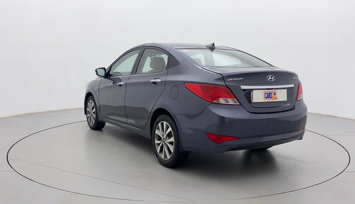 2015 Hyundai Verna 1.6 VTVT SX, Petrol, Manual, 58,144 km, Left Back Diagonal