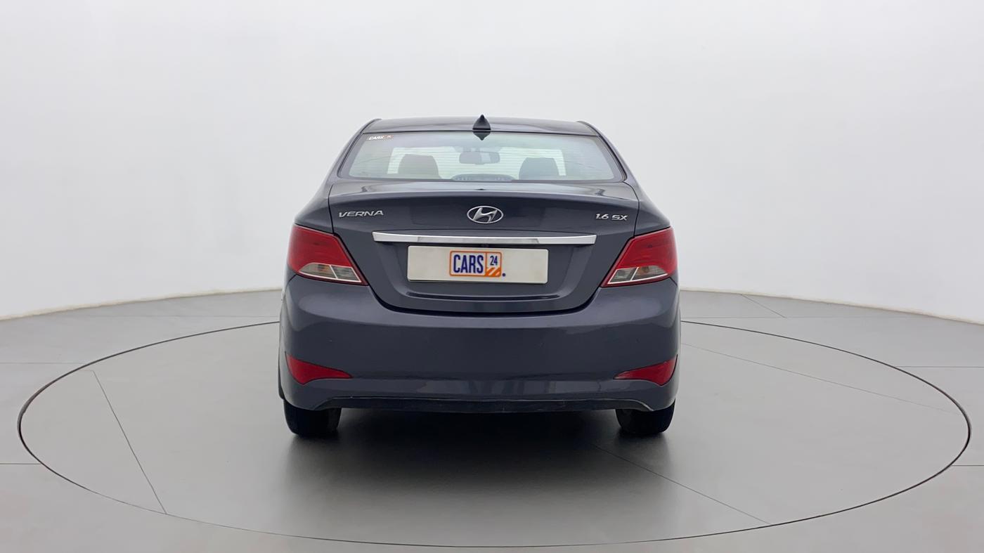 2015 Hyundai Verna 1.6 VTVT SX, Petrol, Manual, 58,144 km, Back/Rear