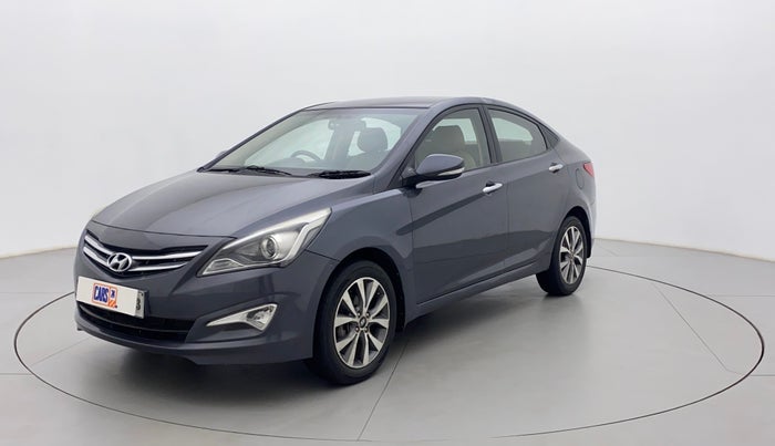 2015 Hyundai Verna 1.6 VTVT SX, Petrol, Manual, 58,144 km, Left Front Diagonal