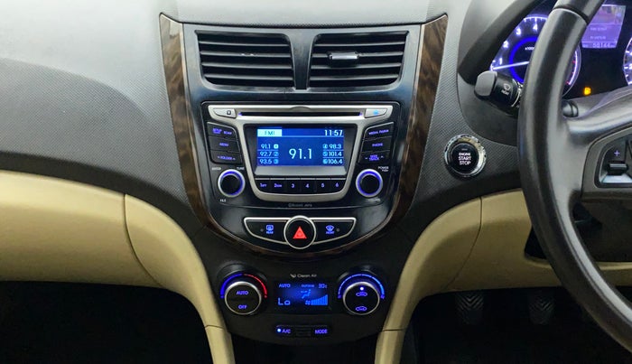 2015 Hyundai Verna 1.6 VTVT SX, Petrol, Manual, 58,144 km, Air Conditioner