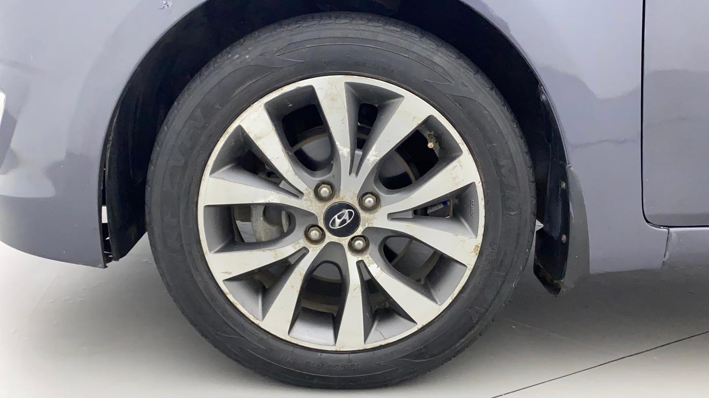 2015 Hyundai Verna 1.6 VTVT SX, Petrol, Manual, 58,144 km, Left Front Wheel