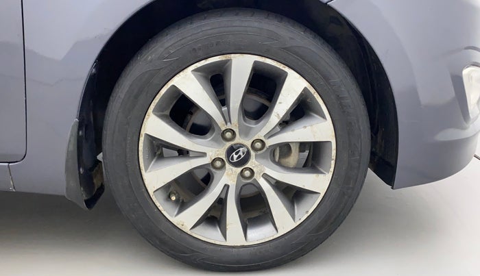 2015 Hyundai Verna 1.6 VTVT SX, Petrol, Manual, 58,144 km, Right Front Wheel