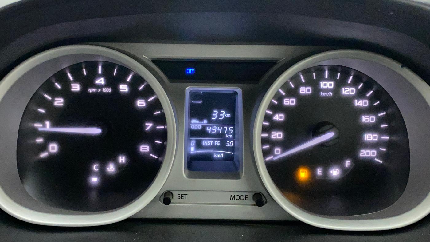 2016 Tata Tiago XZ PETROL, Petrol, Manual, 49,475 km, Odometer Image