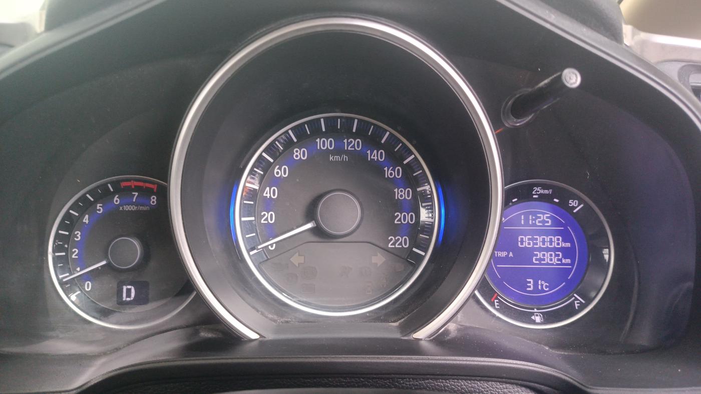 2017 Honda Jazz 1.2L I-VTEC V AT, Petrol, Automatic, 63,007 km, Odometer Image
