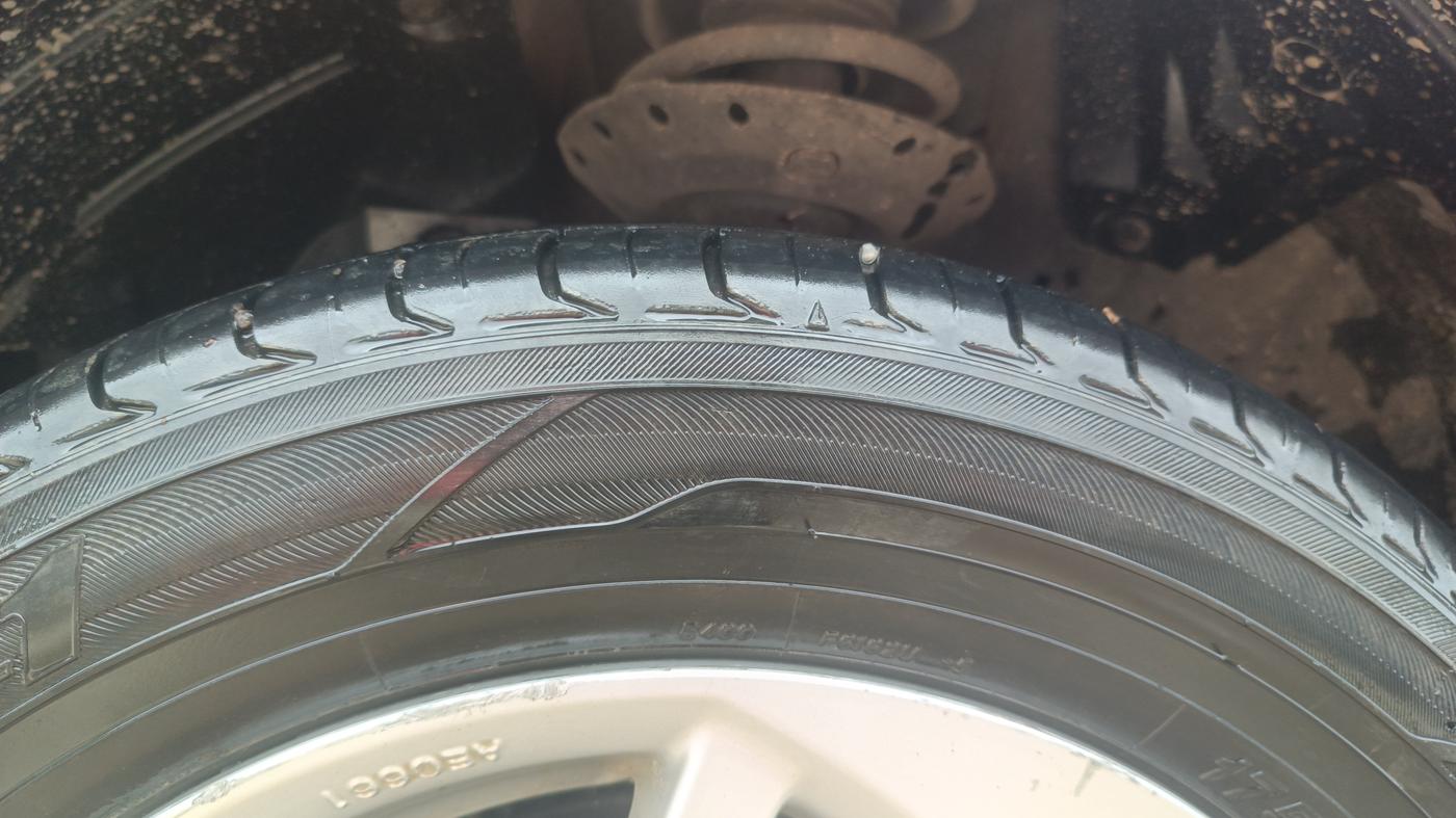 2017 Honda Jazz 1.2L I-VTEC V AT, Petrol, Automatic, 63,007 km, Left Front Tyre Tread