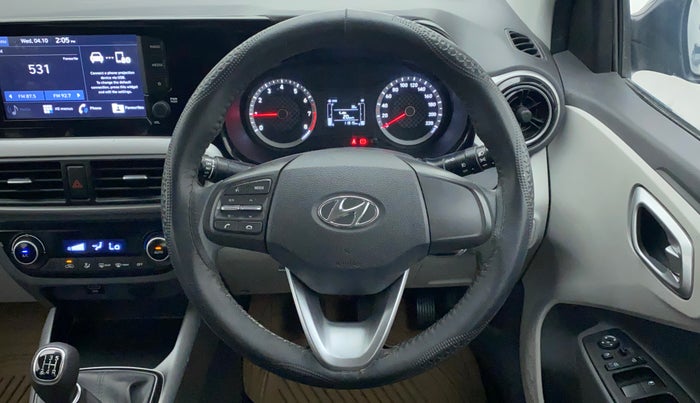 2022 Hyundai GRAND I10 NIOS SPORTZ 1.2 KAPPA VTVT CNG, CNG, Manual, 11,915 km, Steering Wheel Close Up