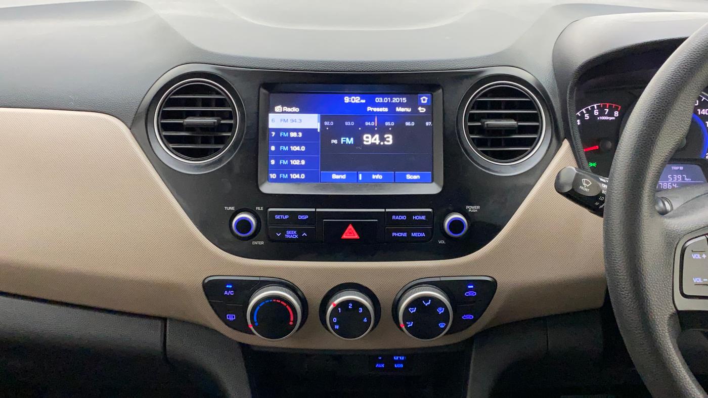 2017 Hyundai Grand i10 SPORTZ (O) AT 1.2 KAPPA VTVT, Petrol, Automatic, 17,864 km, Air Conditioner