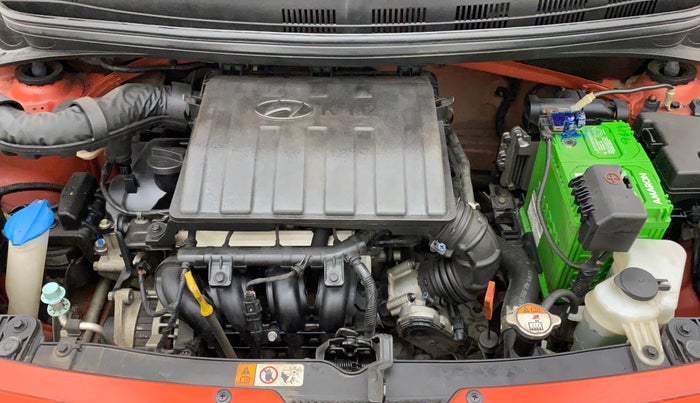 2017 Hyundai Grand i10 SPORTZ (O) AT 1.2 KAPPA VTVT, Petrol, Automatic, 17,864 km, Open Bonet