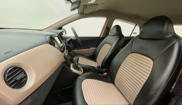 2017 Hyundai Grand i10 SPORTZ (O) AT 1.2 KAPPA VTVT, Petrol, Automatic, 17,864 km, Right Side Front Door Cabin