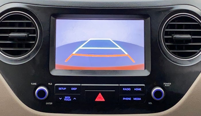 2017 Hyundai Grand i10 SPORTZ (O) AT 1.2 KAPPA VTVT, Petrol, Automatic, 17,864 km, Parking Camera