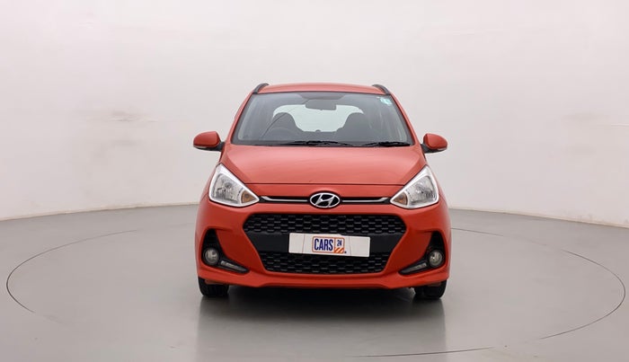 2017 Hyundai Grand i10 SPORTZ (O) AT 1.2 KAPPA VTVT, Petrol, Automatic, 17,864 km, Front