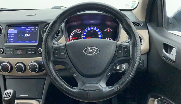 2017 Hyundai Xcent SX 1.2, Petrol, Manual, 68,666 km, Steering Wheel Close Up