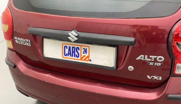 2010 Maruti Alto K10 VXI, Petrol, Manual, 37,141 km, Dicky (Boot door) - Slightly dented