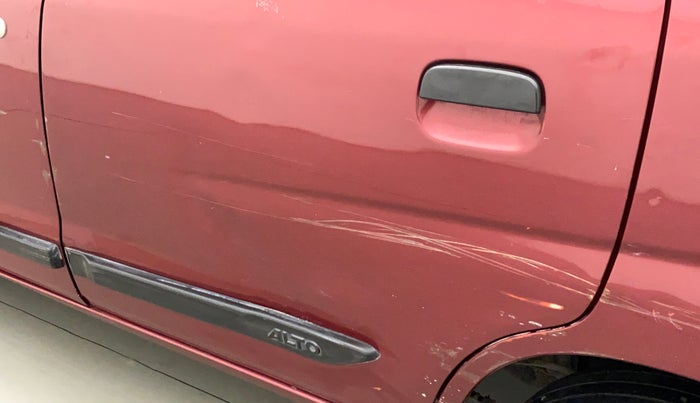 2010 Maruti Alto K10 VXI, Petrol, Manual, 37,141 km, Rear left door - Slightly dented