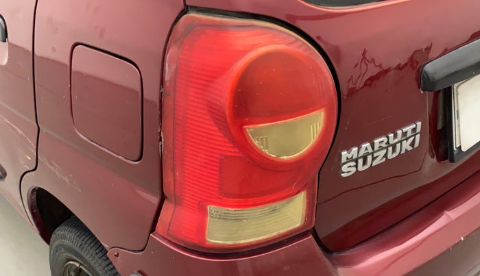 2010 Maruti Alto K10 VXI, Petrol, Manual, 37,141 km, Left tail light - Faded