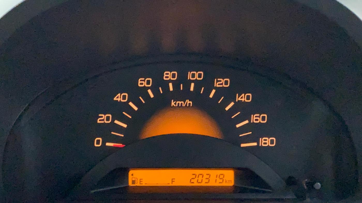 2010 Maruti Wagon R 1.0 LXI, Petrol, Manual, 20,318 km, Odometer Image