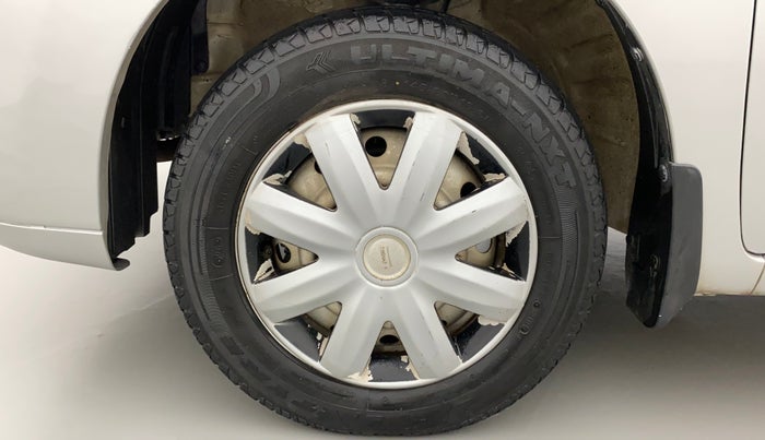2010 Maruti Wagon R 1.0 LXI, Petrol, Manual, 20,318 km, Left Front Wheel