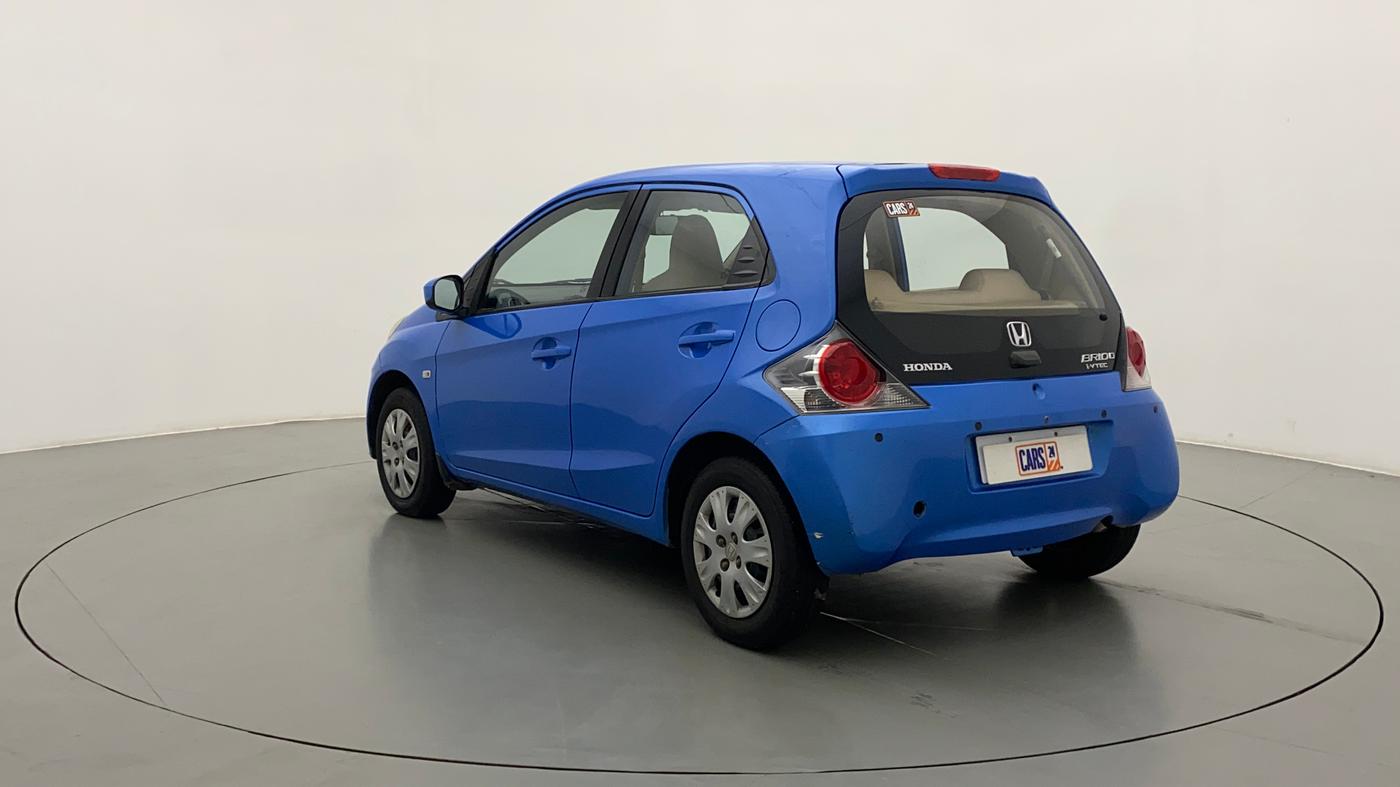 2012 Honda Brio S MT, Petrol, Manual, 54,904 km, Left Back Diagonal