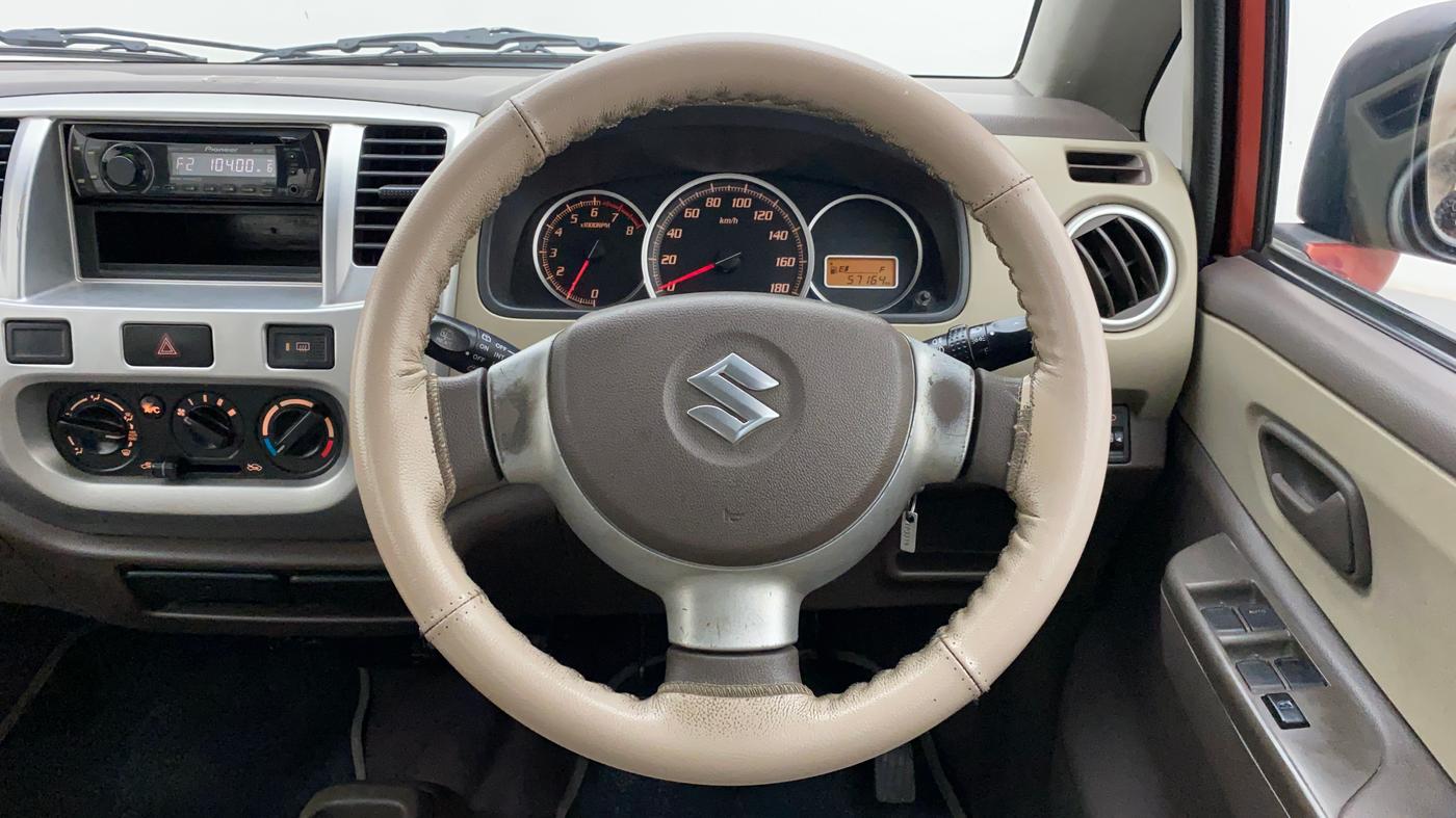 2010 Maruti Zen Estilo VXI, Petrol, Manual, 57,164 km, Steering Wheel Close Up