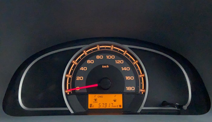 2014 Maruti Alto 800 LXI CNG, CNG, Manual, 57,917 km, Odometer Image