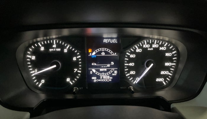 2023 Tata PUNCH PURE MT, Petrol, Manual, 37,808 km, Odometer Image