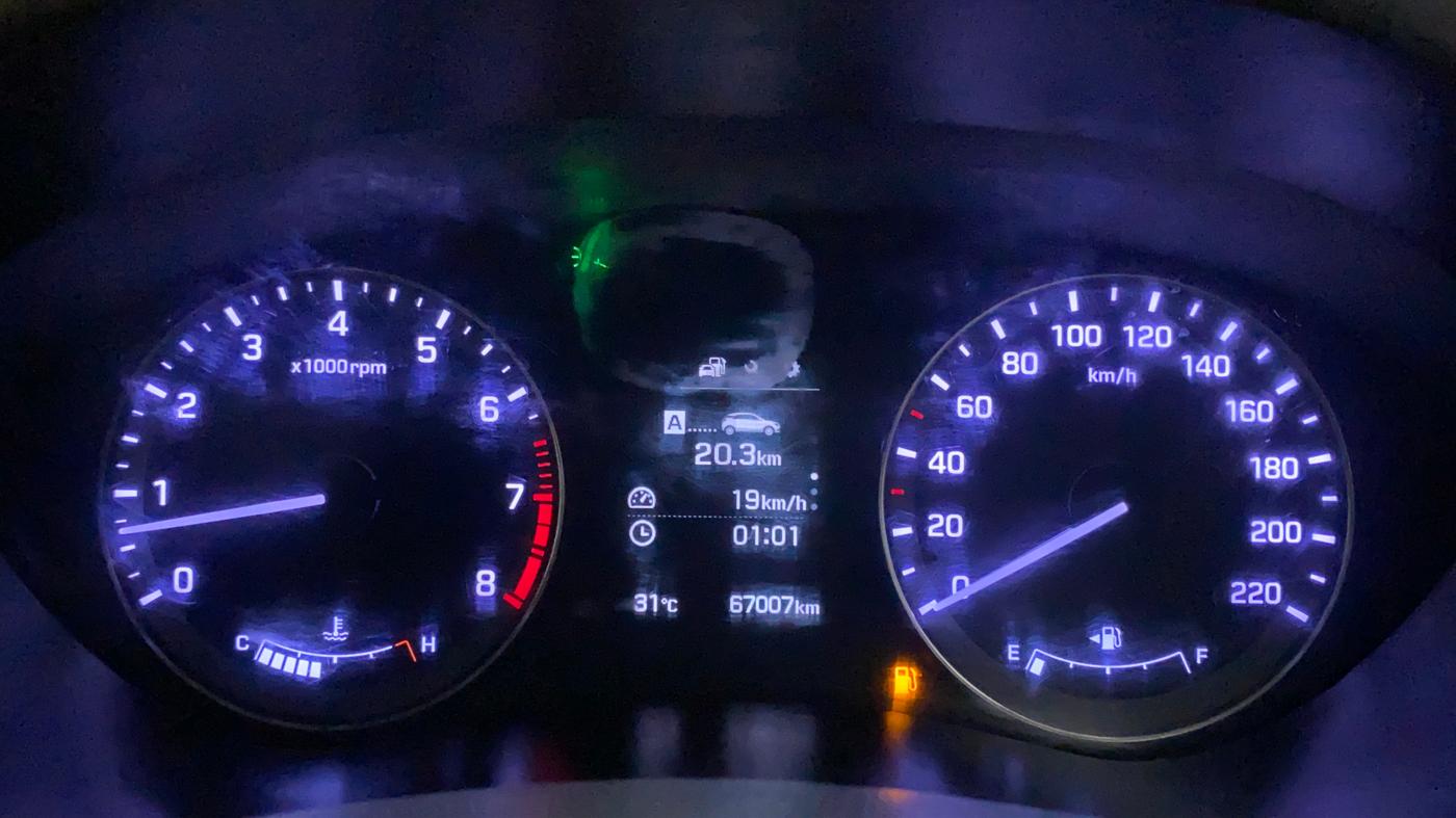 2015 Hyundai Elite i20 ASTA 1.2, Petrol, Manual, 67,007 km, Odometer Image