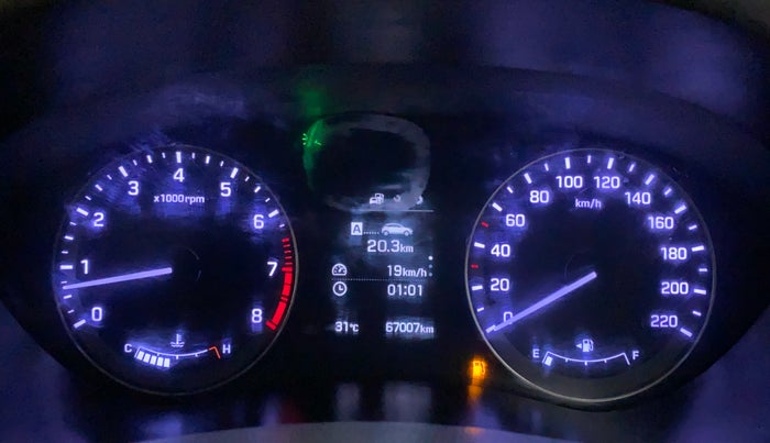 2015 Hyundai Elite i20 ASTA 1.2, Petrol, Manual, 67,007 km, Odometer Image