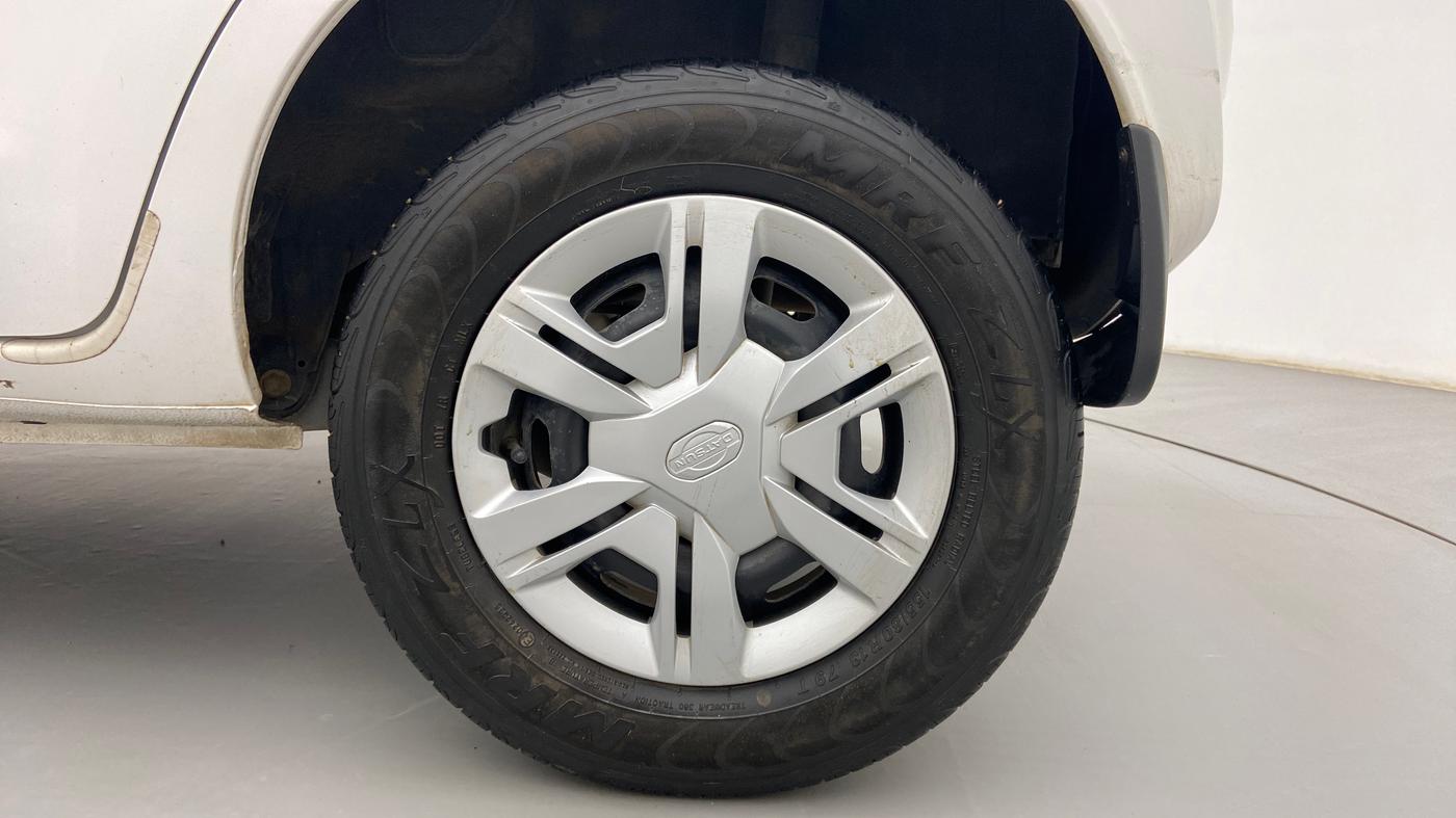 2017 Datsun Redi Go T (O), Petrol, Manual, 65,579 km, Left Rear Wheel