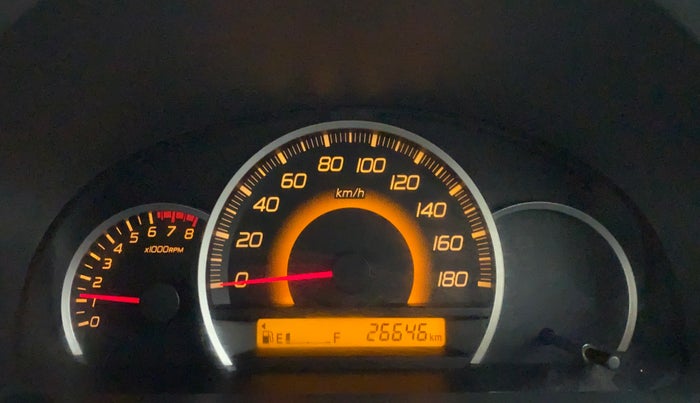 2011 Maruti Wagon R 1.0 VXI, Petrol, Manual, 26,646 km, Odometer Image