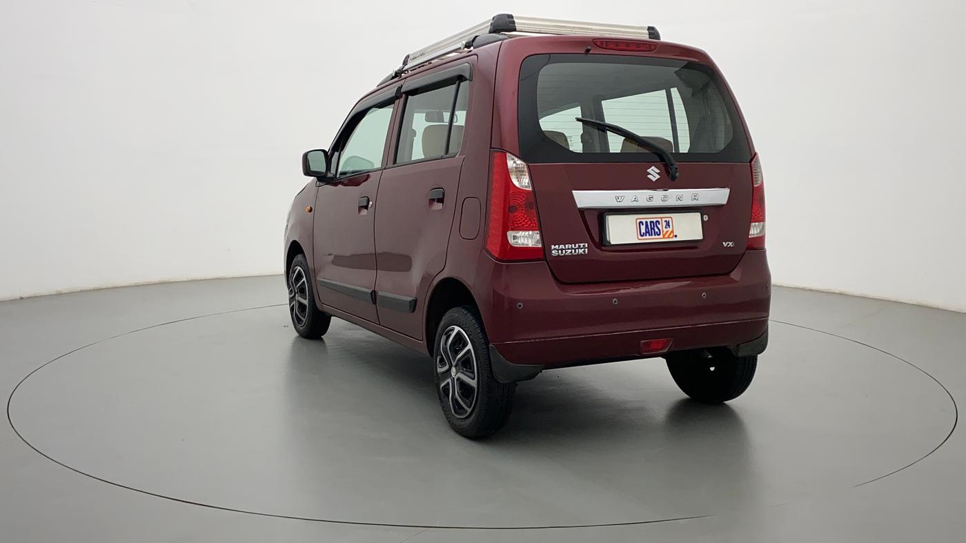 2011 Maruti Wagon R 1.0 VXI, Petrol, Manual, 26,646 km, Left Back Diagonal