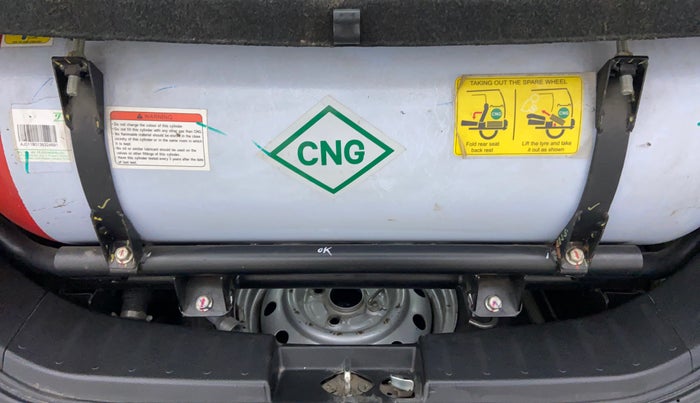 2018 Maruti Wagon R 1.0 LXI CNG, CNG, Manual, 71,752 km, Boot Inside